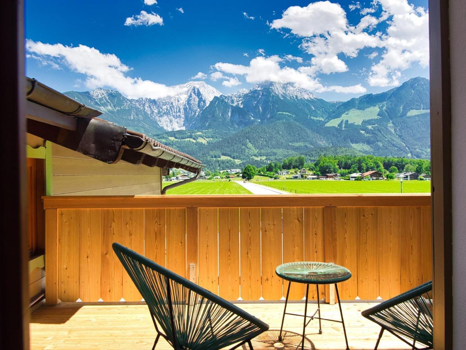 Schönau am Königssee Chaletwohnung Weitblick Mit Wellnessbereich מראה חיצוני תמונה
