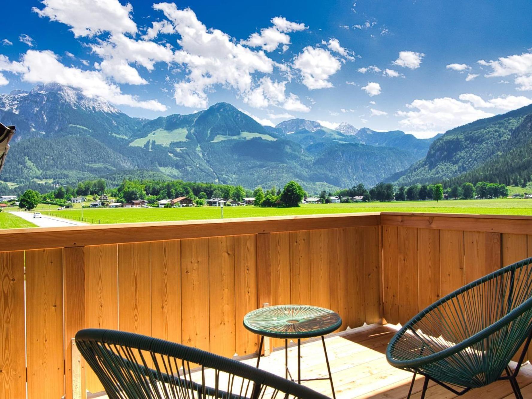 Schönau am Königssee Chaletwohnung Weitblick Mit Wellnessbereich מראה חיצוני תמונה